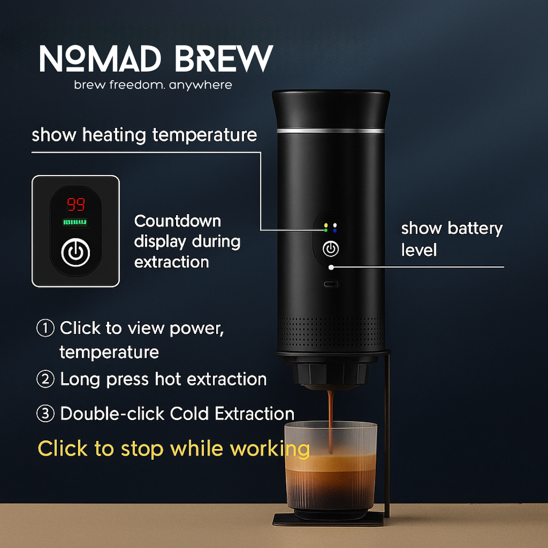 3-in-1 Portable Espresso Maker
